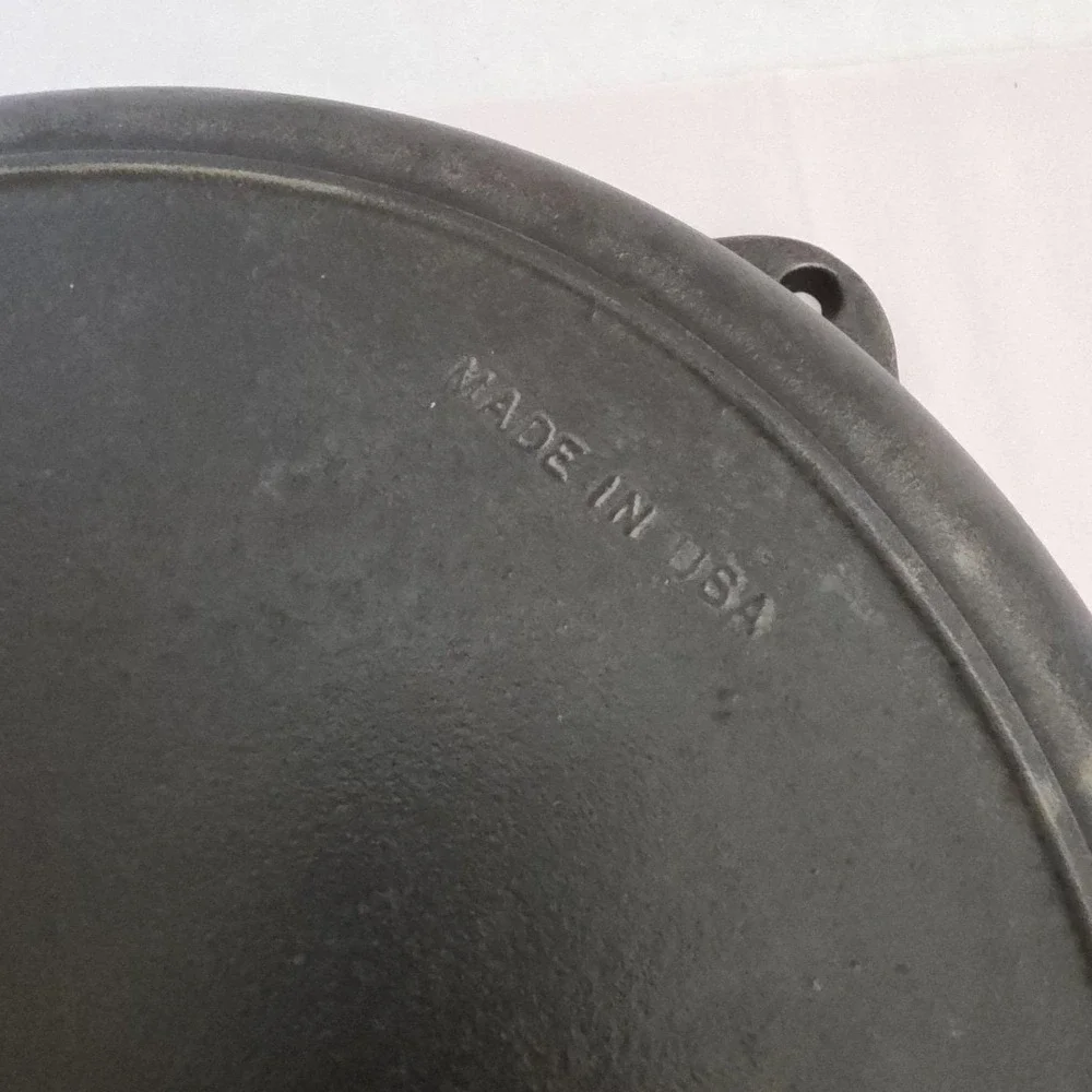 VTG BSR Century Series no 12 cast iron skillet made in USA Heat Ring. Sits Flat
